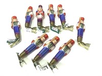 9 Midwest Brand Toy Soldier Christmas Ornaments