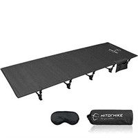 HITORHIKE Camping Cot Compact Folding Cot Bed for