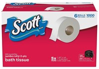 Scott Jumbo Roll Jr. 2-Ply Bath Tissue