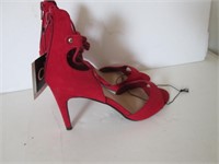 LADIES DV RED SHOES SIZE 7