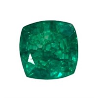 Natural 4.90ct Radiant Colombian Emerald Gemstone