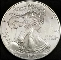 2004 1oz Silver Eagle BU
