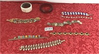 9 Vintage Braclets