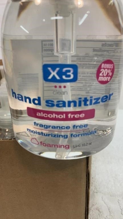 Hand sanitizer. Box of 12.