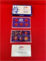 2005 United States Mint Proof Set & State Quarters