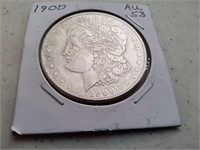 1900 morgan silver dollar