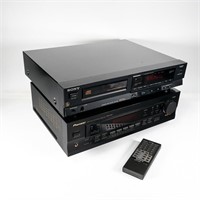 Sony CD Player CDP-550 & Pioneer VXS-108 Receiver