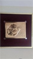 FDOI Gold Replica Stamp - Minerals (Variscite)