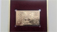 FDOI Gold Replica Stamp - Year of the Rooster