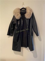 Lady's Leather Coat
