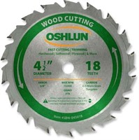 4-1/2-Inch 18 Tooth Cutting and Trimming Saw Blade