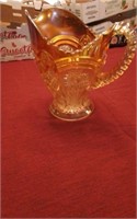 Vintage imperial marigold glass pitcher