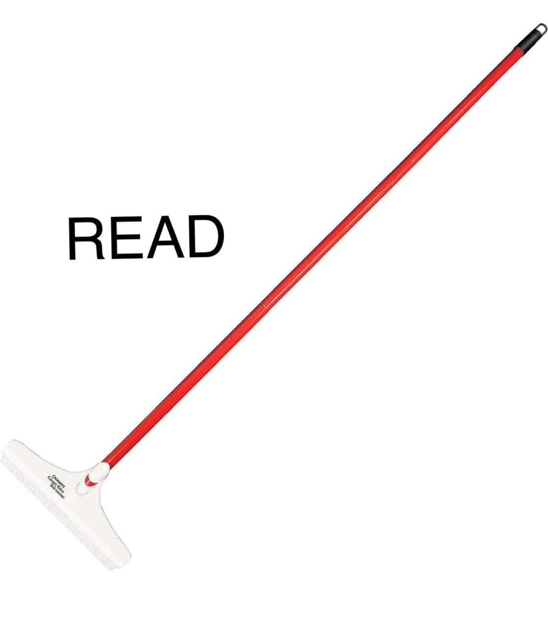 ROBERTS 12" Carpet Rake and Groomer