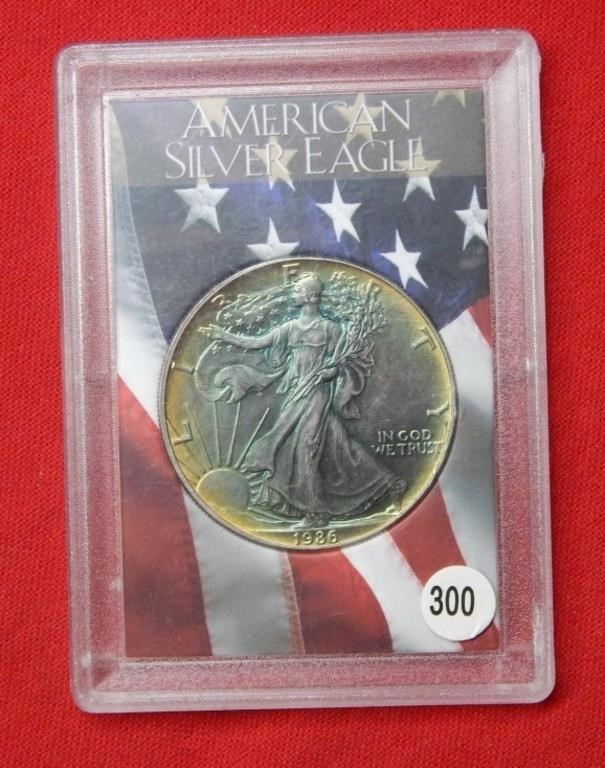 1986 American Eagle 1 Ounce Silver ***