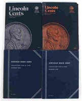 1909-1940 US LINCOLN HEAD 1C COIN SETS - PARTIAL