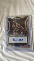 2021-22 Prizm Purvis Short Auto Autograph Penmansh