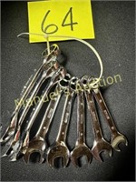 8 PC OPEN/BOXED STANDARD WRENCH SET