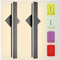 $96 LZHOME 2-Packs Outdoor RGB Wall Light: 28W