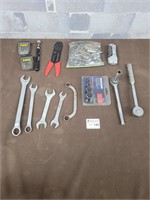 Wrenches, drill bits, sockets, etc