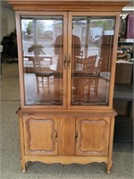 Lovely Hardwood China Cabinet