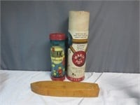 2 Vintage Wooden Toy Kits Makeit Toy & Kiddikins
