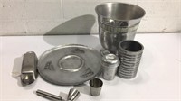 Pewter Ice Bucket & More M12C