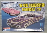 1958 Ford Thunderbird Convertible 2'n 1 Model Kit