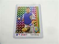 Tom Brady Montreal Expos Draft Card