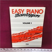 Easy Piano Showstoppers Music Book