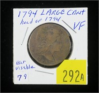 1794 U.S. large cent