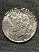 Beautiful 1922 Peace Silver Dollar