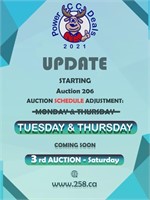 Change in Auction Closing Days