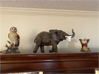 Three Animal Figurines