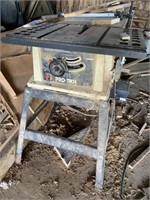 Pro Tech saw with table attached
