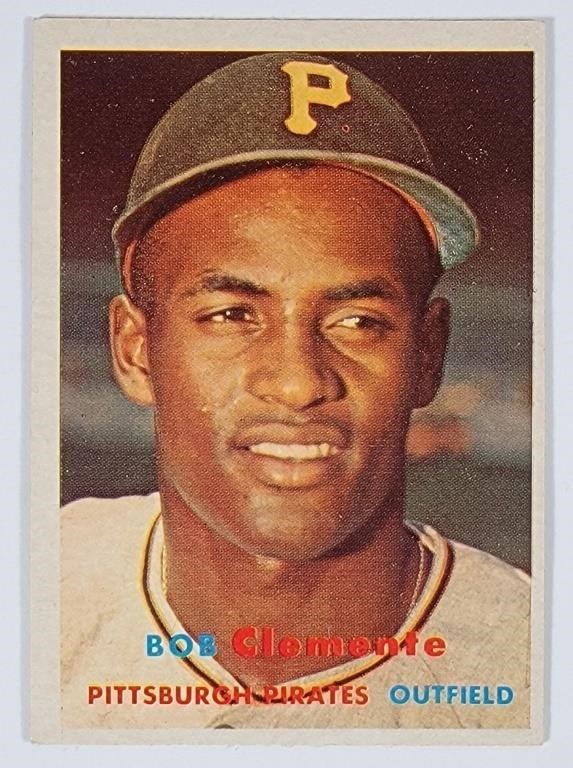 Topps Bob Clemente, Pittsburgh Pirates Card