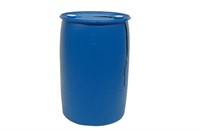 $121 - 55 Gal. Blue Industrial Plastic Drum