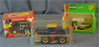 Lot of 3 Toy Tractors