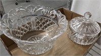 GLASS DÉCOR BOWL, MISC