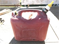 One 6 Gallon Gas Can