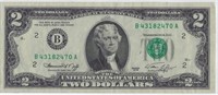 US$2 dollars bill RARE Series 1976 SN 43182470.V19