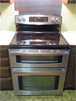 Kenmore Stainless Dual Oven Electric Stove