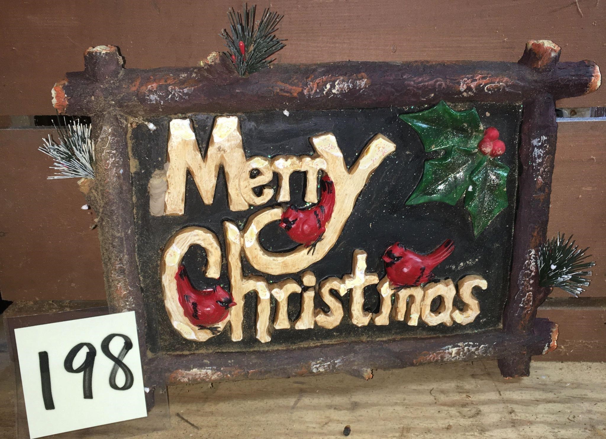 Merry Christmas Sign