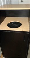 Commercial Waste Receptacle & Cabinet