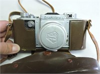 Asahiflex Camera in case
