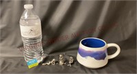 Basic Spirit Mini Pewter Mermaids Cypress Home Mug