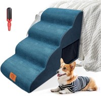 C6995 4 Steps Dog Stairs High Density Dog Ramps