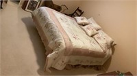 Queen Comforter, pillows, sheets, protector,