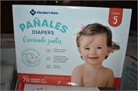 Diapers - Qty 28 cases