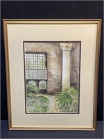 Original Painting Watercolor by Nona Sperry ‘88,