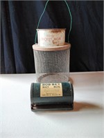 Vintage Cricket Bucket & Bait Box